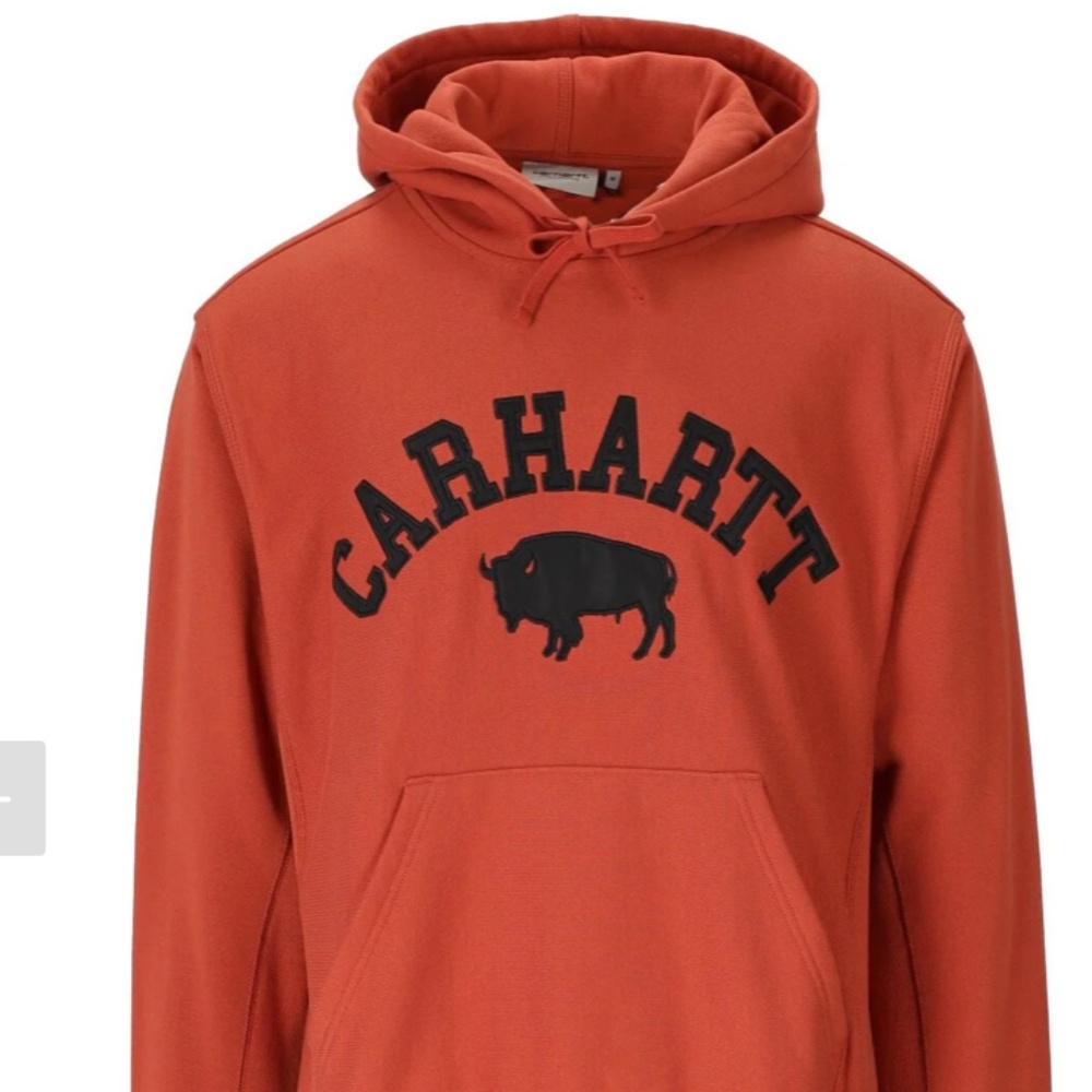 Discontinued CARHARTT WIP ORANGE SWEATSHIRT men's small Brand New